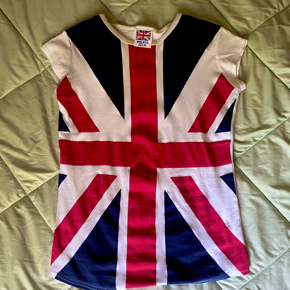 VTG Union Jack Baby Tee.